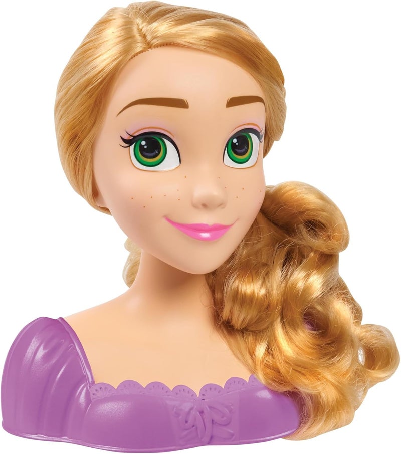 Disney Princess Styling Head – Rapunzel, 7-pieces, Pretend Play, Kids Toys for Ages 3 and Up by Just Play - Image 3